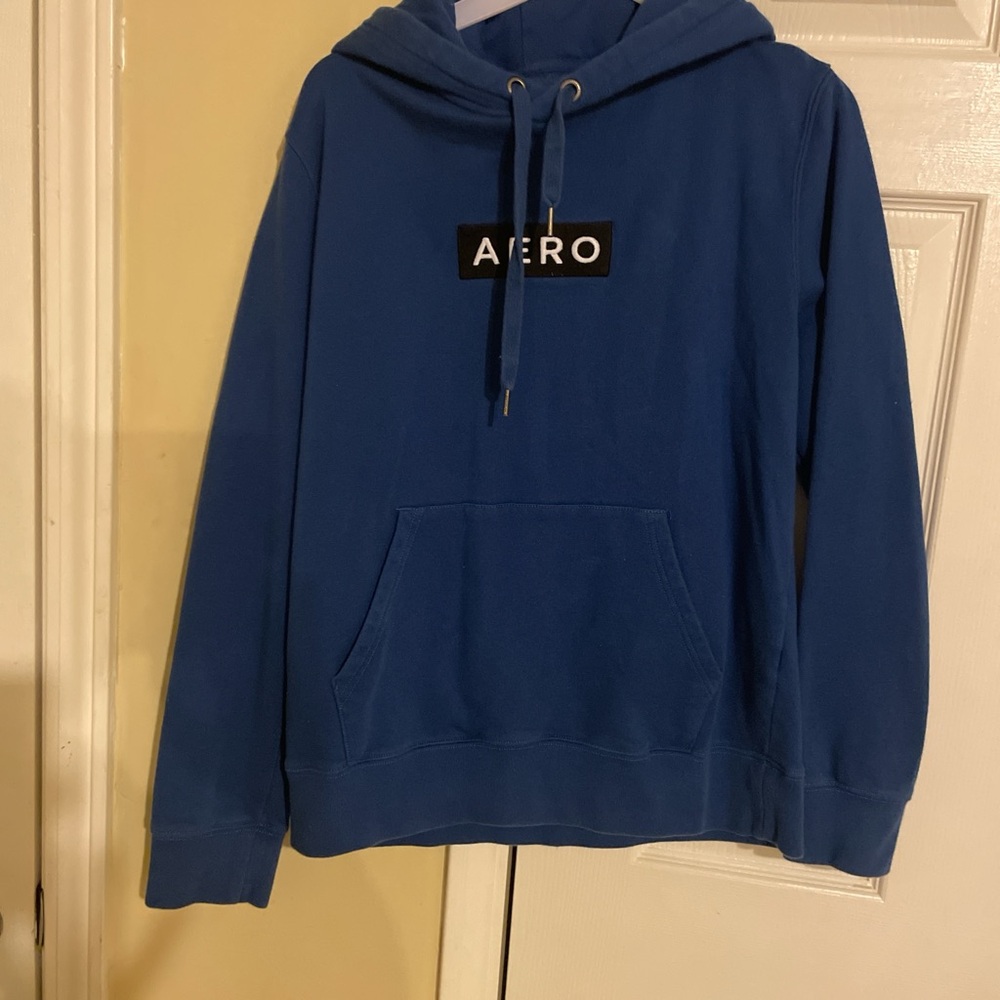 Aeropostale Man Medium Navy Blue Sweatshirt